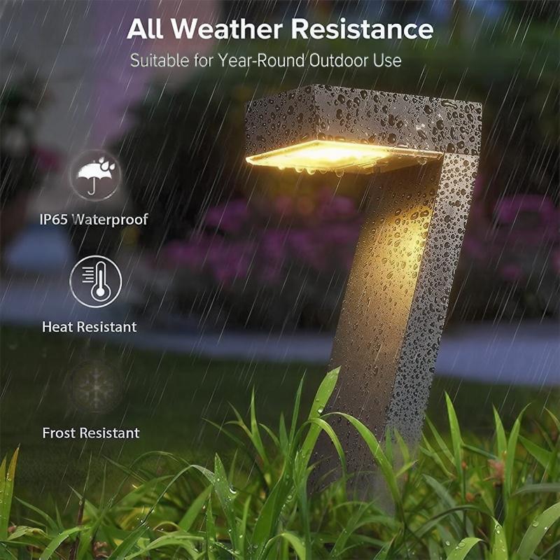 🔆💡 Kreative, wasserdichte Solar-Wegeleuchten – hocheffizient, wetterfest, null Stromkosten💰🏡 für Garten & Einfahrt.