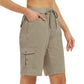👗🔥 Cargo-Shorts für Damen – Schnelltrocknend, mit praktischen Taschen – bequem & funktional für Freizeit & Reise 🎒✈️
