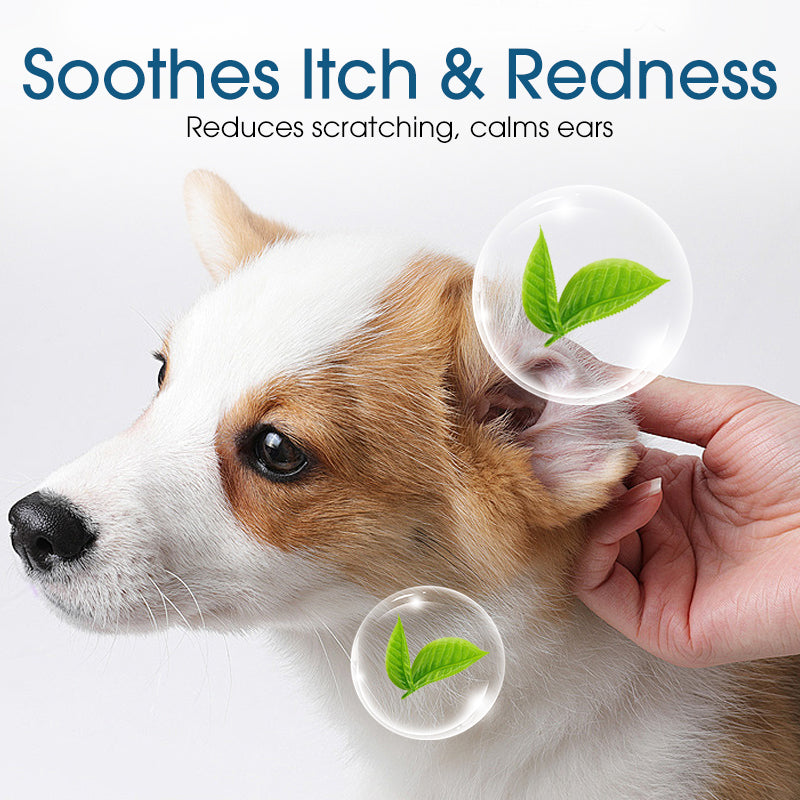 🐾👂 50% RABATT! Ohrenreiniger gegen Juckreiz für Hunde & Katzen – Sanft, entzündungshemmend & entfernt Ohrenschmalz – Für saubere, gesunde Ohren ✨