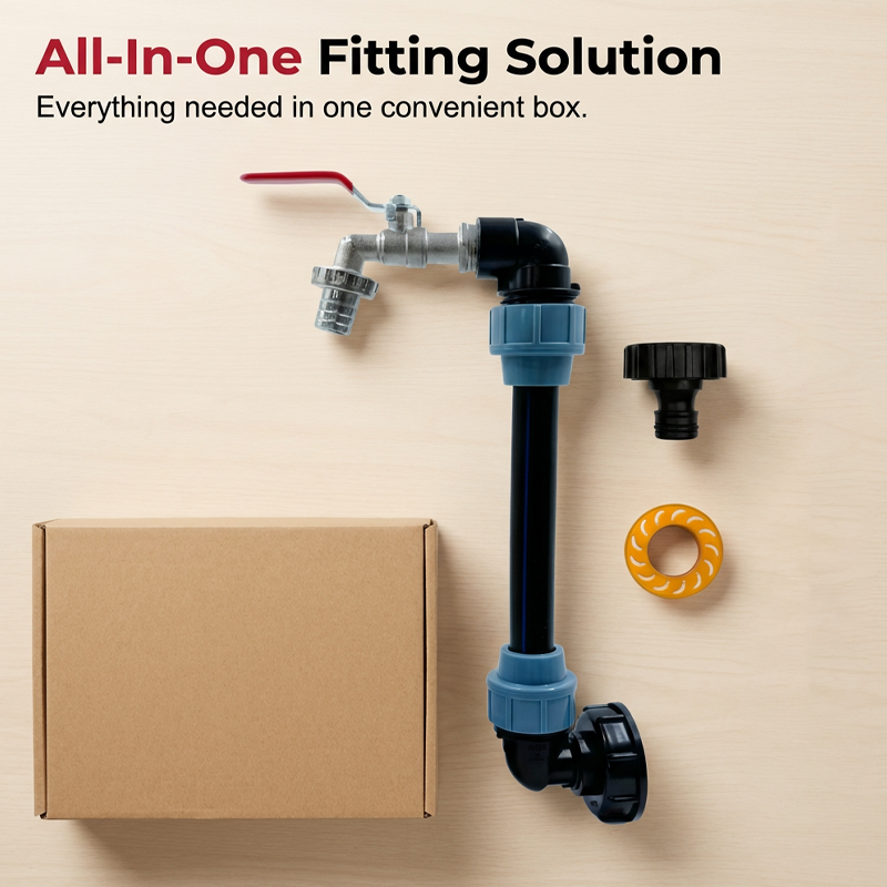 🛠️ 50% RABATT! 💧 IBC Tank Anschlussset Komplett – Hahn, Ventile, Adapter & Dichtungen – Dicht, langlebig & sofort montierbar – ideal für Gartenbewässerung, Regenwassernutzung oder Flüssigkeitslagerung 🌿