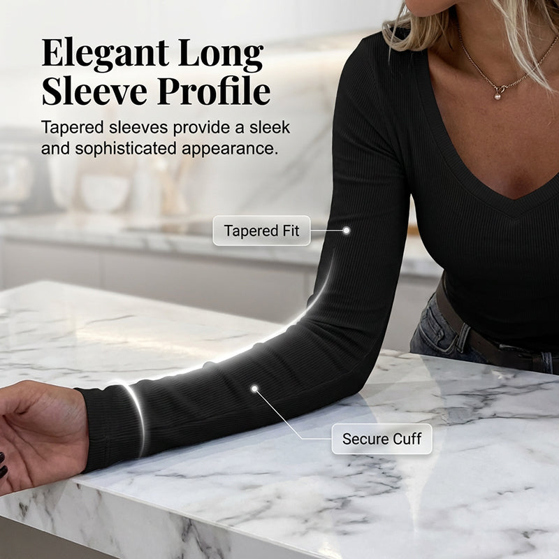 👕✨ 50% RABATT! Schmal geschnittenes Basic-T-Shirt mit V-Ausschnitt für Damen – Lässig elegant, vielseitig & perfekt für den Alltag 💫