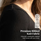 👕✨ 50% RABATT! Schmal geschnittenes Basic-T-Shirt mit V-Ausschnitt für Damen – Lässig elegant, vielseitig & perfekt für den Alltag 💫