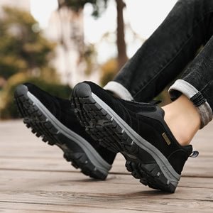 Rutschfeste, atmungsaktive Herren-Wanderschuhe – Haltungs-Korrektur, leichter Komfort & perfekt für Alltag/Ausflug 🚶‍♂️