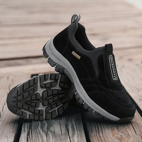 Rutschfeste, atmungsaktive Herren-Wanderschuhe – Haltungs-Korrektur, leichter Komfort & perfekt für Alltag/Ausflug 🚶‍♂️
