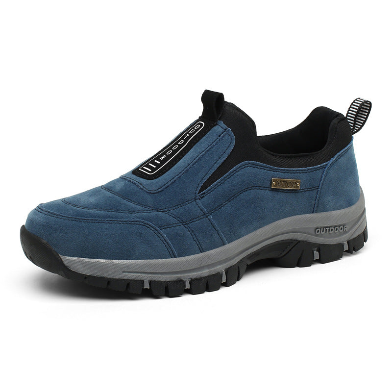 Rutschfeste, atmungsaktive Herren-Wanderschuhe – Haltungs-Korrektur, leichter Komfort & perfekt für Alltag/Ausflug 🚶‍♂️