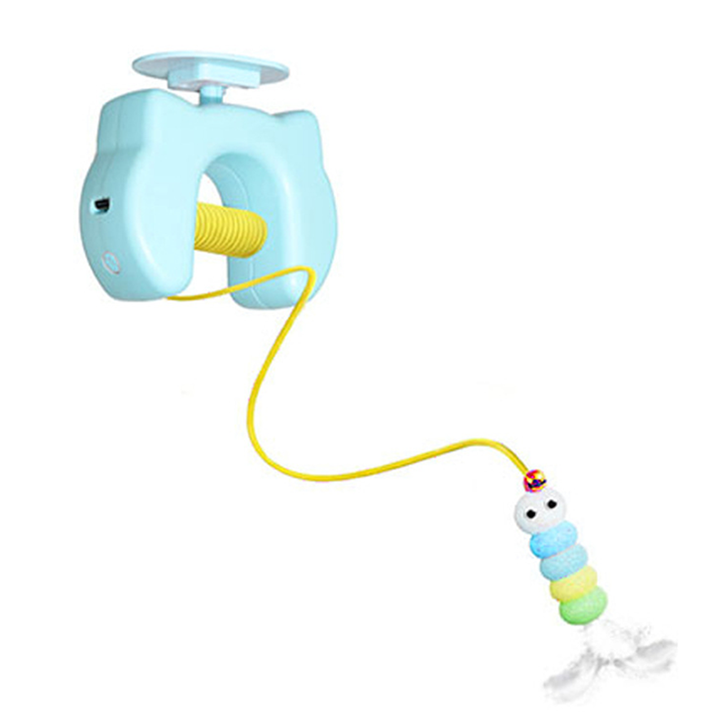 🐈 50% RABATT! 🎾 Automatisches einziehbares Katzenspielzeug – Bewegungsaktiviert, interaktiv & jagdfördernd – Ideal gegen Langeweile für Stubentiger zu Hause ✨