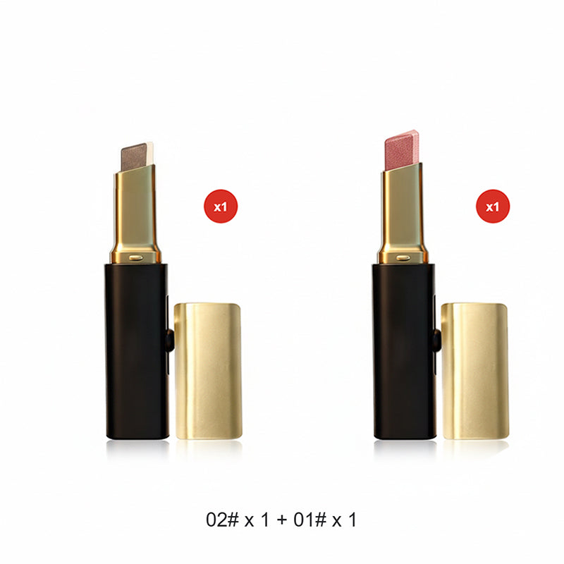 💄 50% RABATT! ✨ Instant Glow Zweifarbiger Lidschatten-Stift – Langanhaltend, Cremige Textur & Perfekt Für Einen Strahlenden Blick 👁️