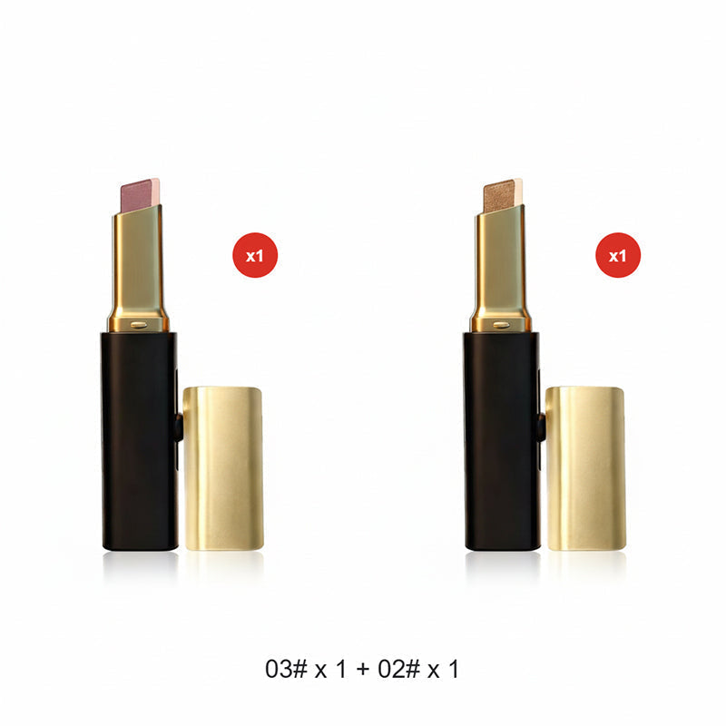 💄 50% RABATT! ✨ Instant Glow Zweifarbiger Lidschatten-Stift – Langanhaltend, Cremige Textur & Perfekt Für Einen Strahlenden Blick 👁️