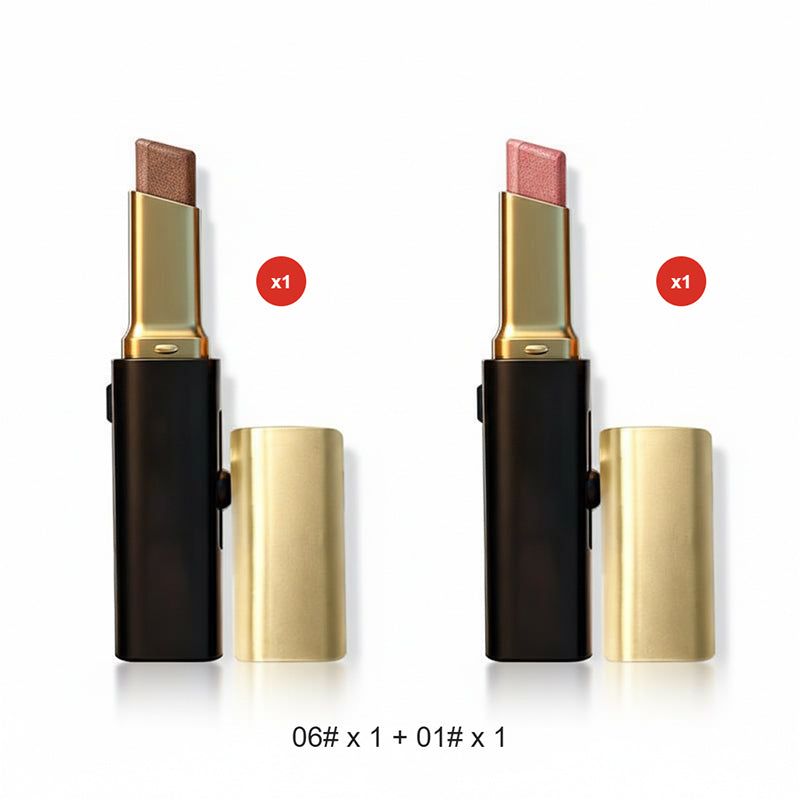 💄 50% RABATT! ✨ Instant Glow Zweifarbiger Lidschatten-Stift – Langanhaltend, Cremige Textur & Perfekt Für Einen Strahlenden Blick 👁️
