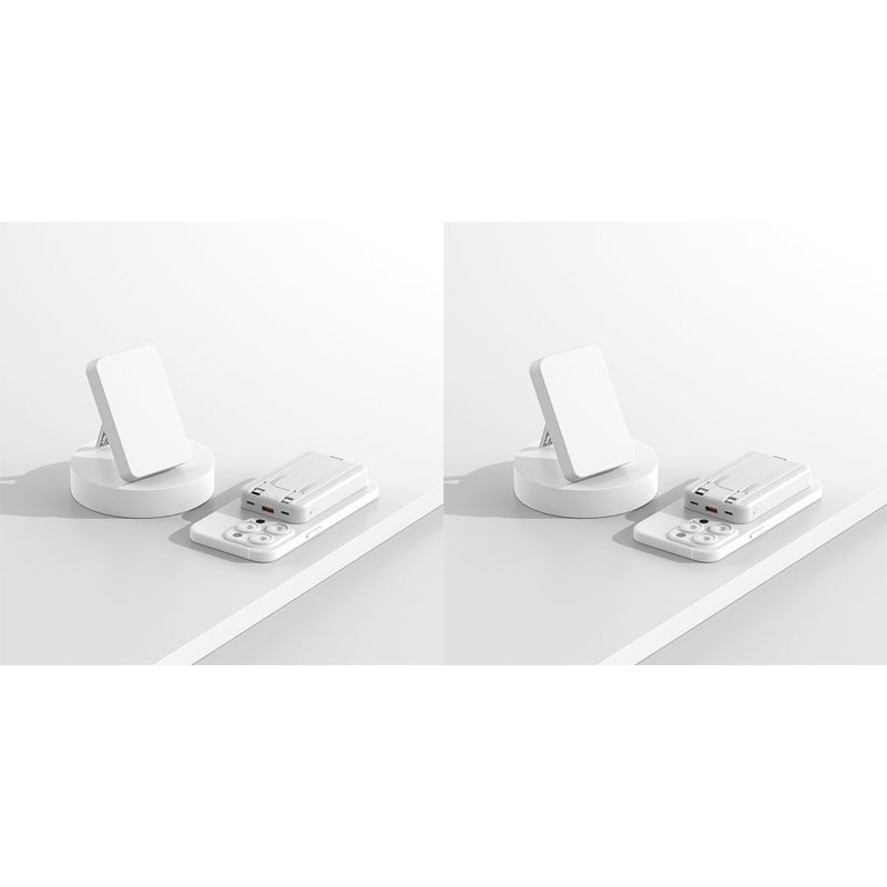 🔋📱 50% RABATT! 3-in-1 Magnetische kabellose Powerbank mit zwei Kabeln – Kabellos laden, gleichzeitig kabelgebunden & magnetisch – für unterwegs, Büro & Reisen ✨