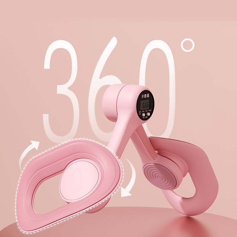 💪 50% RABATT ! ✨ Oberschenkel- & Beckenbodentrainer – Rutschfester Grip, 360° Rotation & Digitaldisplay 🏆