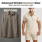 ✨Sommer-Sonderangebot 50% RABATT!☀️Neuheiten & Sonderangebote – Jacquard-Set aus T-Shirt und Shorts für Herren