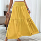 👗✨ Maxirock für Damen mit hoher Taille, Smok-Detail und A-Linien-Schnitt – 50% RABATT! Figurumarmend, lässig & perfekt für Alltag und festliche Anlässe 🌹
