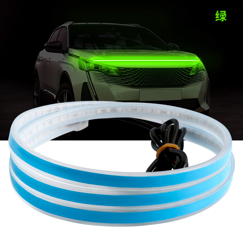 🚗 In 5 Min. zum High-Tech-Look – LED-Lichtleisten für die Motorhaube – Plug & Play, ohne Kabelsalat ✨