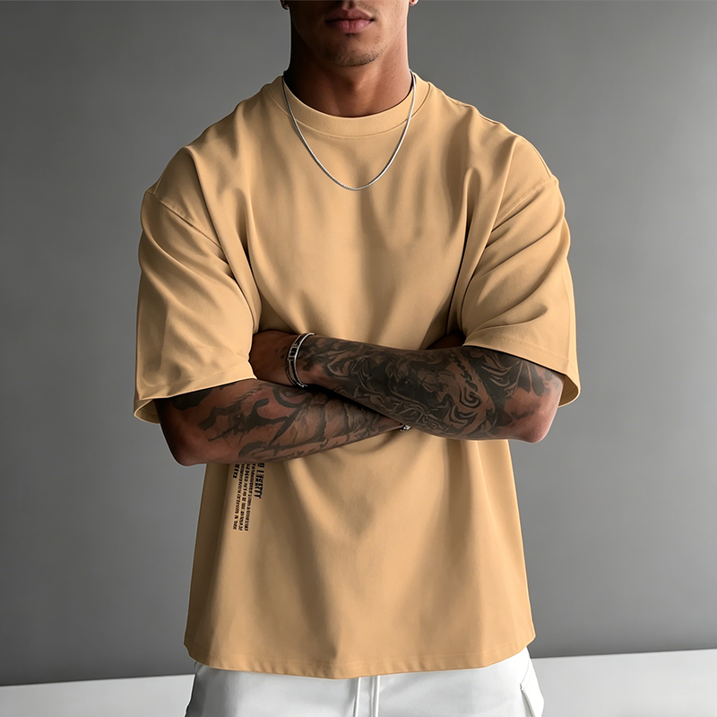 📢📢48% Rabatt!! ⏰Herren Urban Style Loose Fit Kurzarm-Shirt
