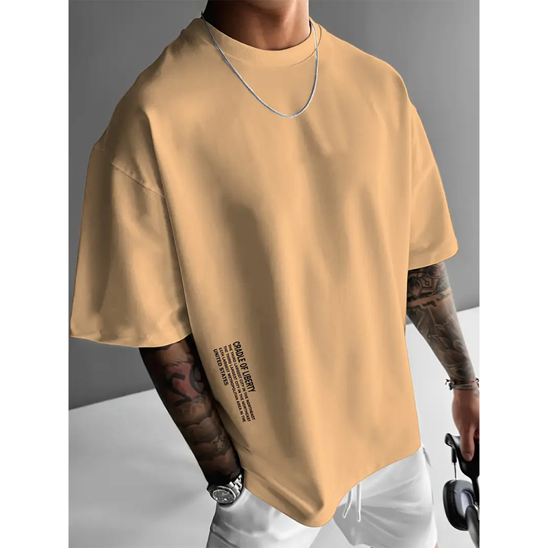 📢📢48% Rabatt!! ⏰Herren Urban Style Loose Fit Kurzarm-Shirt