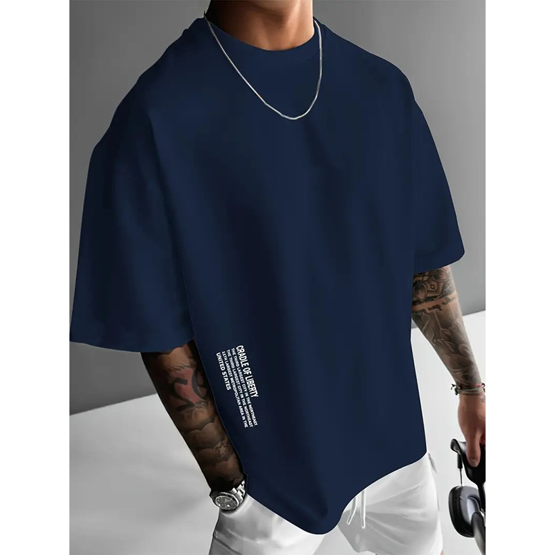 📢📢48% Rabatt!! ⏰Herren Urban Style Loose Fit Kurzarm-Shirt