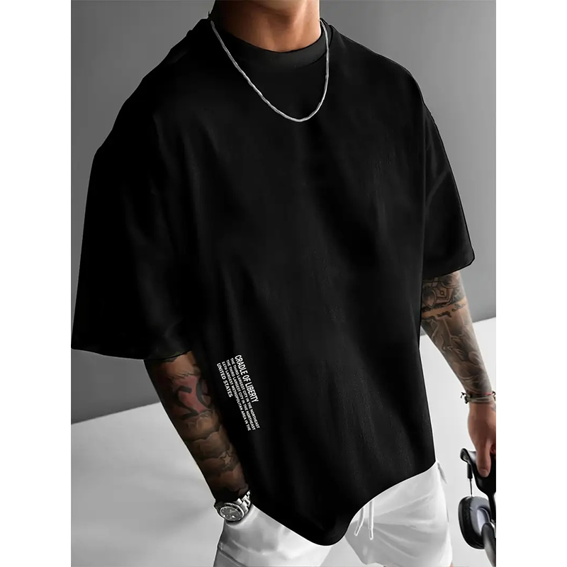 📢📢48% Rabatt!! ⏰Herren Urban Style Loose Fit Kurzarm-Shirt