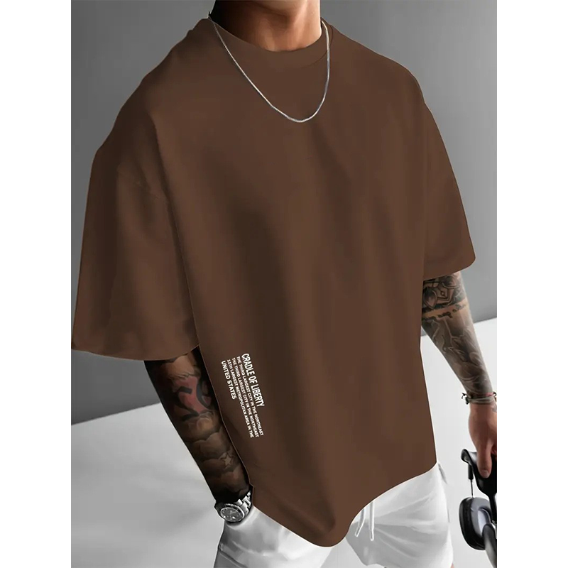 📢📢48% Rabatt!! ⏰Herren Urban Style Loose Fit Kurzarm-Shirt