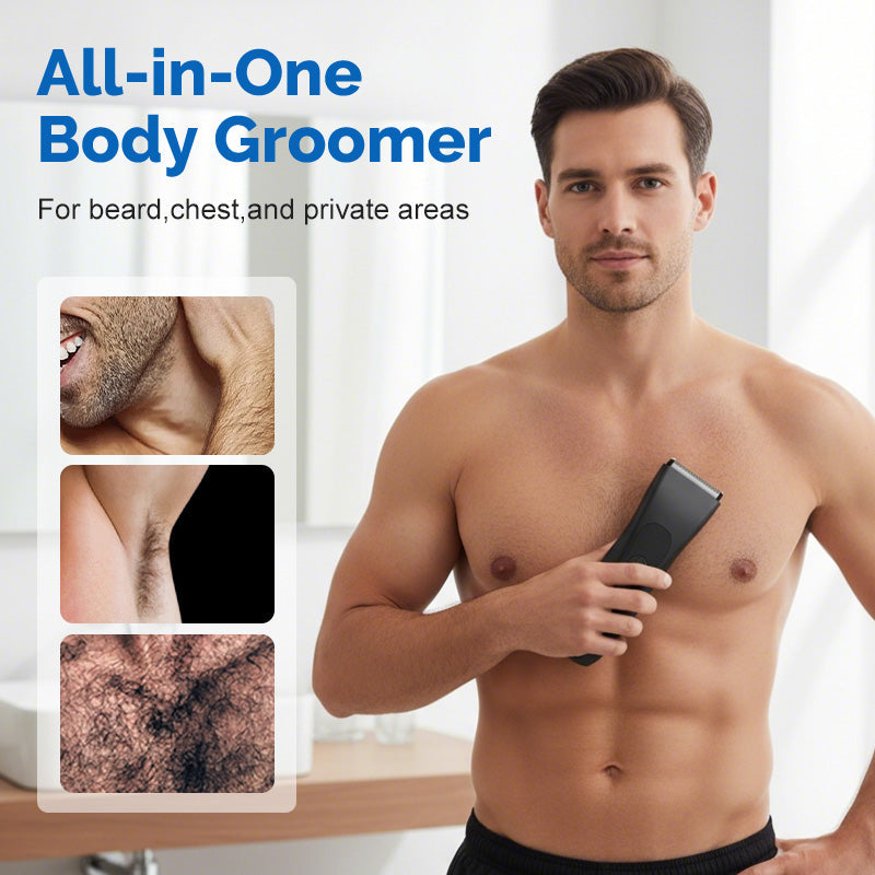 ✂️ LIMITIERT: 50% RABATT! 🔥 Wasserdichter Body-Trimmer für Männer – L-förmige Sicherheitsklinge für Maximale Präzision am ganzen Körper ✨
