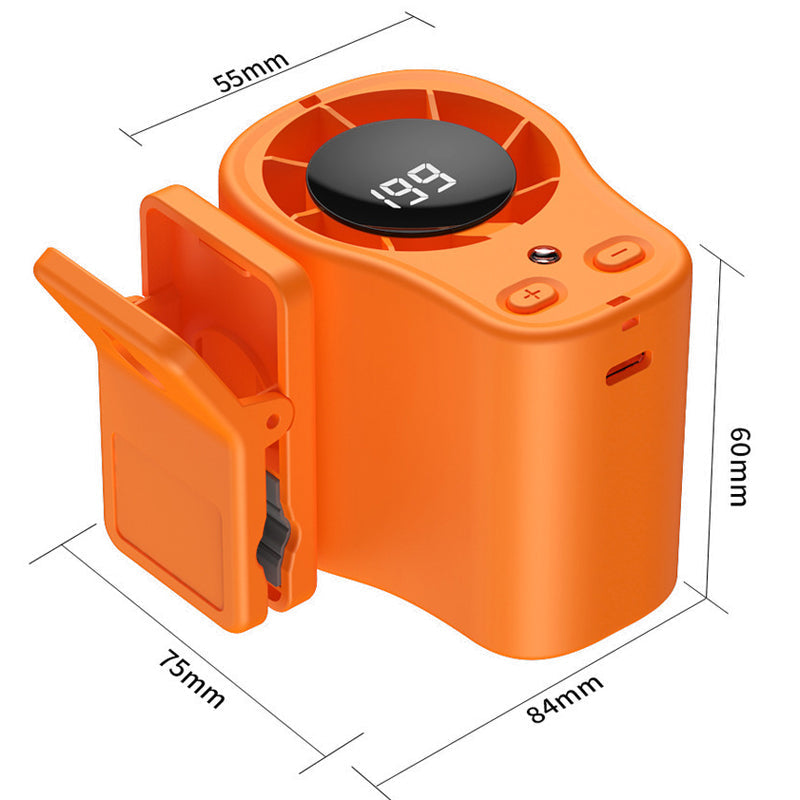 🌬️🔥 HEISSER SALE – 50% RABATT! Freihändiger persönlicher Kühlventilator mit LED-Display – Tragbar, USB-ladbar & mit Halsband oder Standfuß ✨
