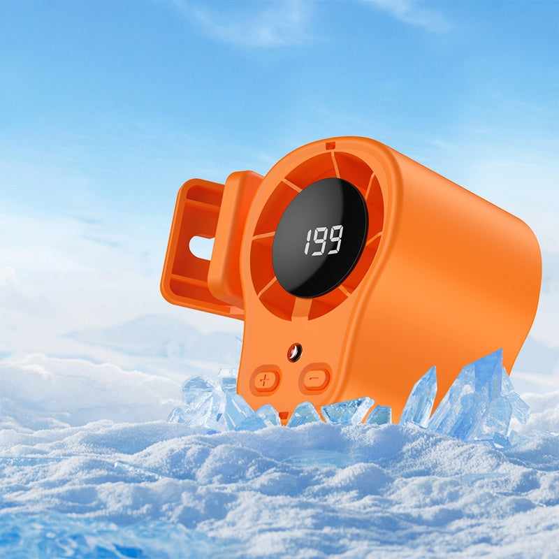 🌬️🔥 HEISSER SALE – 50% RABATT! Freihändiger persönlicher Kühlventilator mit LED-Display – Tragbar, USB-ladbar & mit Halsband oder Standfuß ✨