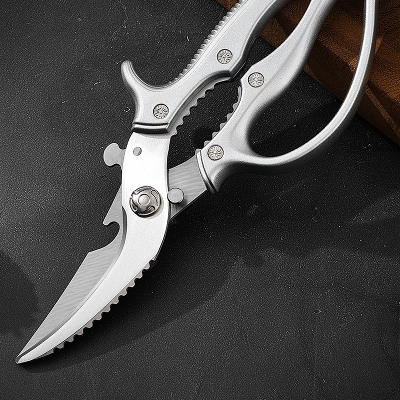 ✂️ LIMITIERT 42% RABATT! ⚡ Robuste Multifunktions-Küchenschere aus Edelstahl – Mit Nussknacker, Flaschenöffner & Sicherheitssperre 🔪
