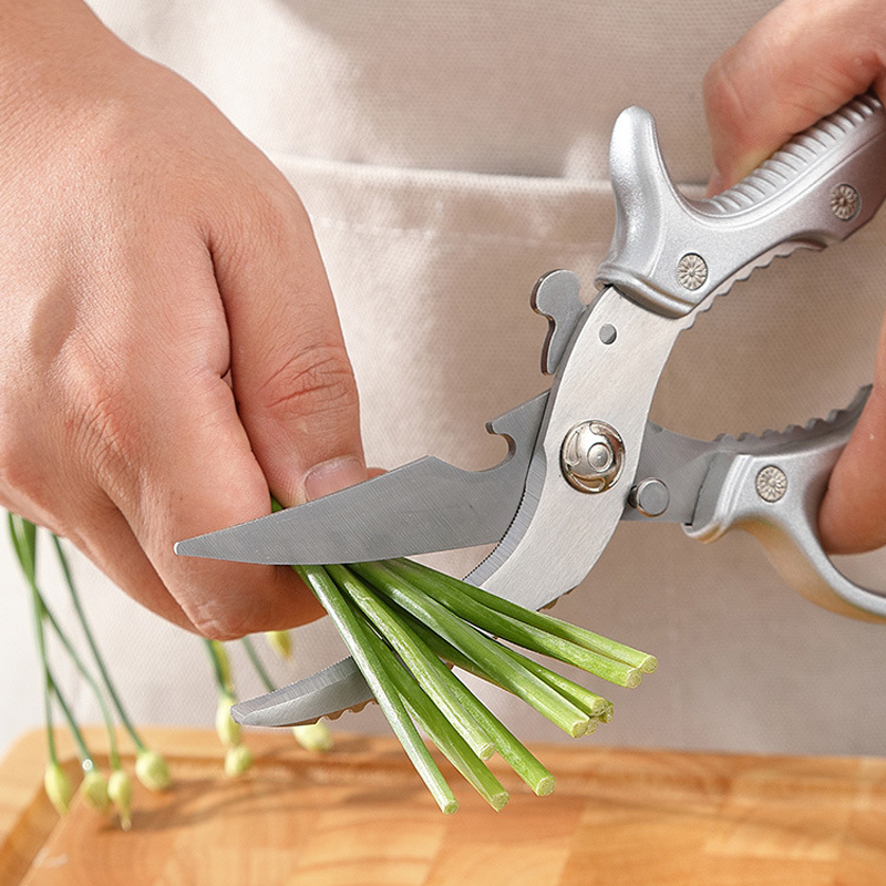 ✂️ LIMITIERT 42% RABATT! ⚡ Robuste Multifunktions-Küchenschere aus Edelstahl – Mit Nussknacker, Flaschenöffner & Sicherheitssperre 🔪