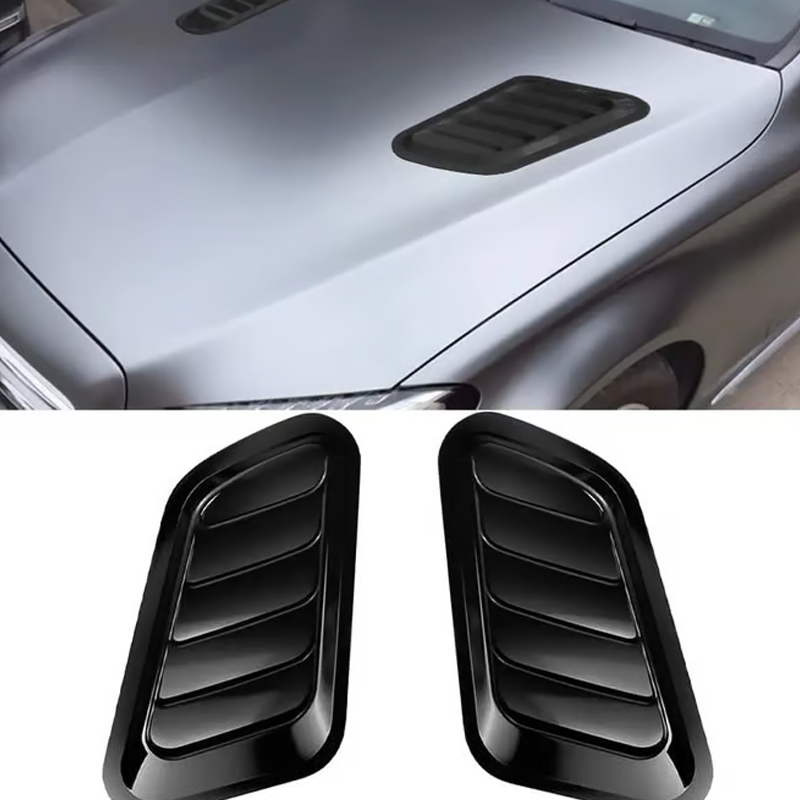 🏎️ LIMITIERT 50% RABATT! ✨ Universelle Motorhauben-Luftschlitze – Sportliches Carbon-Design, Einfach Kleben & Wetterfest ✨