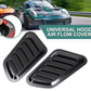 🏎️ LIMITIERT 50% RABATT! ✨ Universelle Motorhauben-Luftschlitze – Sportliches Carbon-Design, Einfach Kleben & Wetterfest ✨