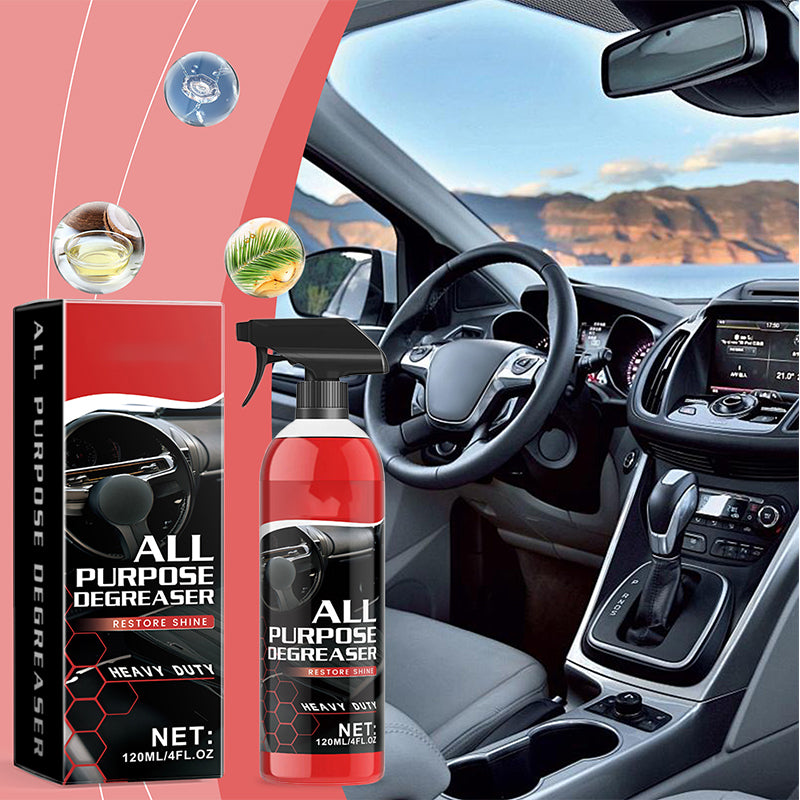 🔥【Kaufen Sie 2  erhalten Sie 1 gratis】Allzweck-Fleckenreinigerspray für den Innen- und Außenbereich des Autos
