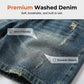 👖🔥 49% RABATT! Vintage-Jeansshorts für Herren – Mit lockerer Passform, zerrissenem Look & lässigem Retro-Charme ⏳