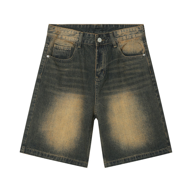 👖🔥 49% RABATT! Vintage-Jeansshorts für Herren – Mit lockerer Passform, zerrissenem Look & lässigem Retro-Charme ⏳