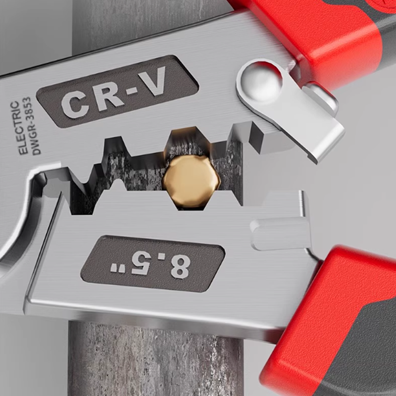 🔧✨ 50% RABATT! 8-in-1-Abisolier- und Crimpzange aus Edelstahl – Präzises Abisolieren, Crimpen & Schneiden für Elektroarbeiten & DIY ⚡