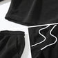 🔥42% RABATT für kurze Zeit🔥Herren Freizeit Einfache Atmungsaktive Rippsam-Kurzvelours Shorts