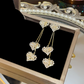 🎉【50 % Rabatt auf die neue Kollektion 2026】-Ohrringe mit langer Kette – romantisch & zeitlos❤️✨