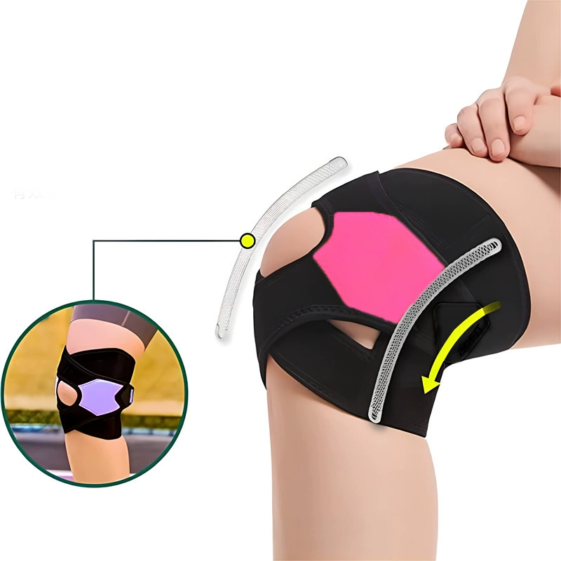Offene Patella-Stützbandage für Laufen und Sport