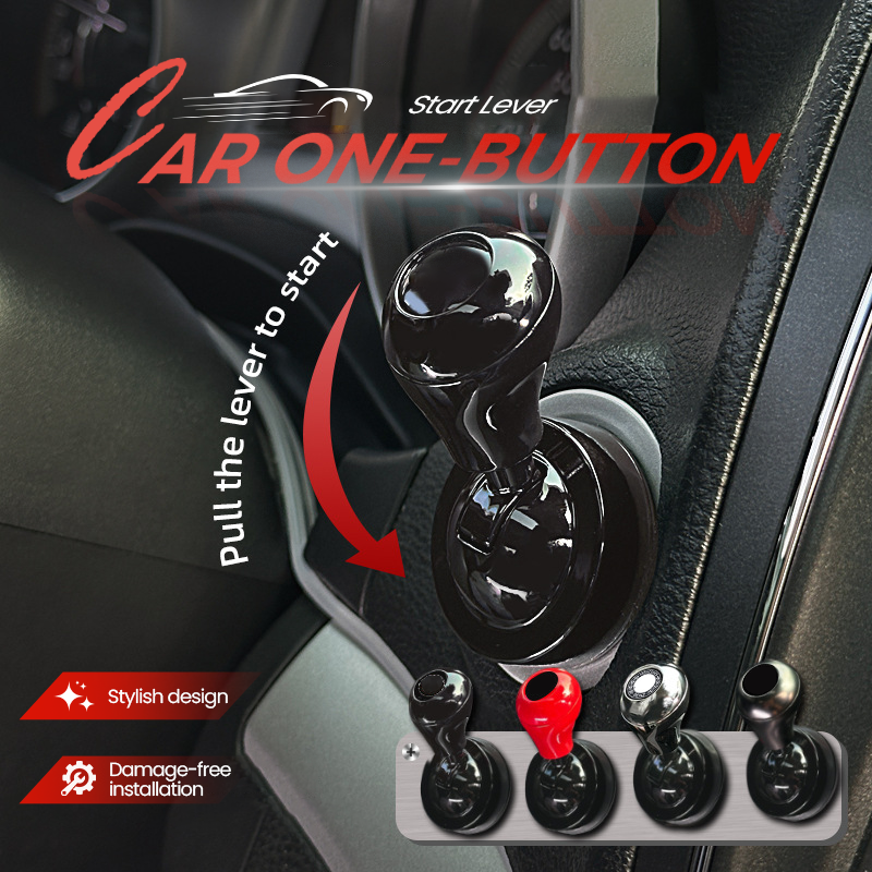 🔧 50% RABATT! 🚗 Fahrzeug-Ein-Knopf-Starthebel – Einfache Installation, Universelle Passform & Ideal Für Ein Modernes Upgrade Ihres Autos 🔑