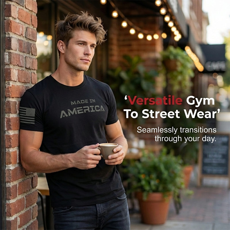 👕 50% RABATT! 🏃 Herren Rundhals-T-Shirt Athletic Fit – Atmungsaktive Baumwolle, Bewegungsfreiheit & Feuchtigkeitsableitung Für Optimalen Komfort ✨
