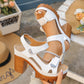 👡 LIMITIERTES ANGEBOT: 50% RABATT! ☀️ Plateausandalen für Frauen – Voll Verstellbar, Antirutsch & Wolkenweicher Komfort 💃