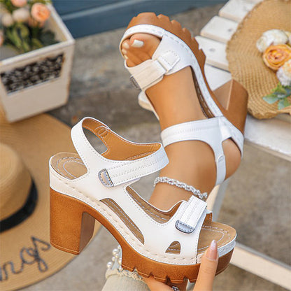 👡 LIMITIERTES ANGEBOT: 50% RABATT! ☀️ Plateausandalen für Frauen – Voll Verstellbar, Antirutsch & Wolkenweicher Komfort 💃