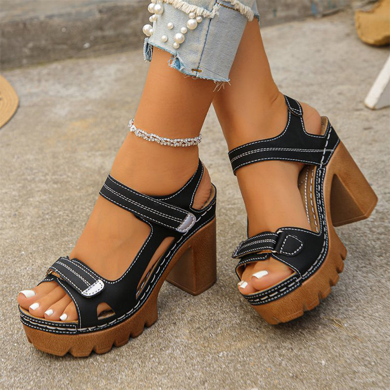 👡 LIMITIERTES ANGEBOT: 50% RABATT! ☀️ Plateausandalen für Frauen – Voll Verstellbar, Antirutsch & Wolkenweicher Komfort 💃