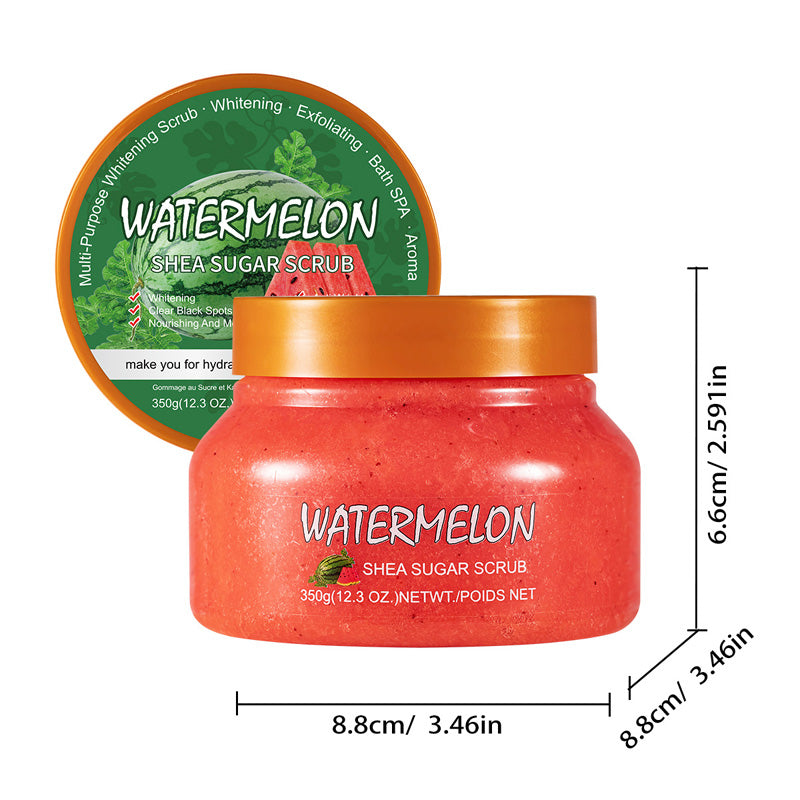 Zucker- & Salz-Körperpeeling – entfernt Verhornungen („Hühnerhaut“), verfeinert das Hautbild & wirkt aufhellend – 350 g🧴✨