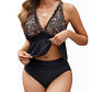 👙✨ 50% RABATT! Damen-Tankini-Set mit Peplum-Schnitt und passendem Unterteil – Figurbetonend, feminin & perfekt für Pool und Strand 🏖️