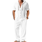 👕🔥 BEFRISTETES ANGEBOT! Freizeit-Set für Herren: Kapuzenshirt & Hose – Bequem, lässig & perfekt für Alltag, Freizeit & entspannte Tage ✨v