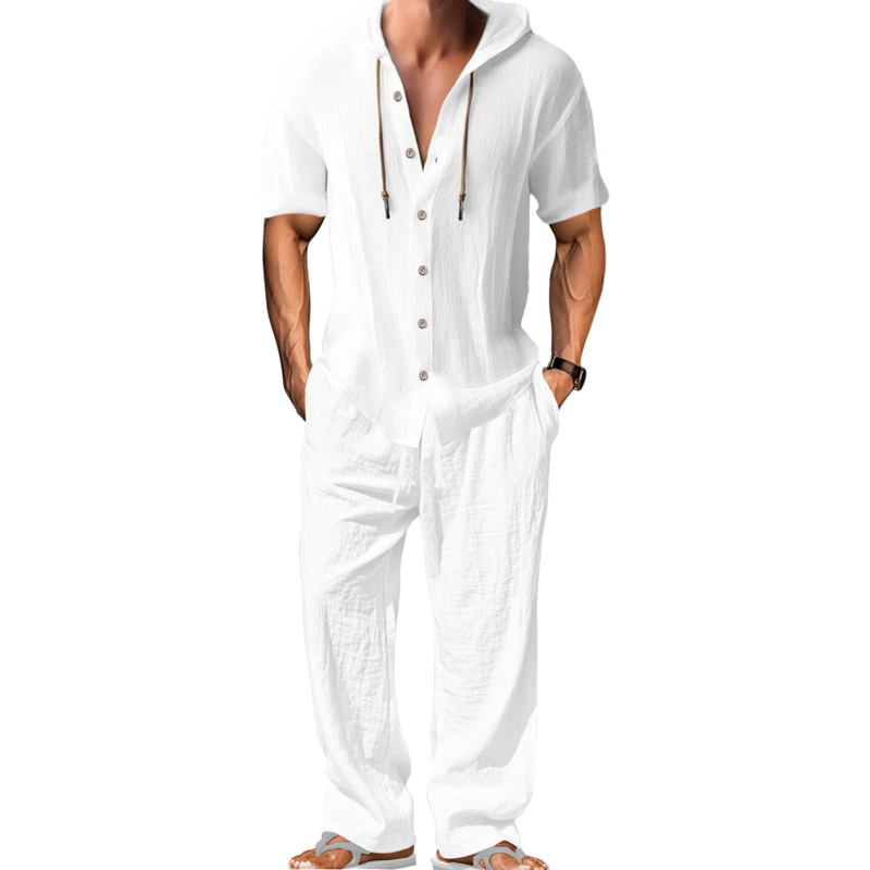 👕🔥 BEFRISTETES ANGEBOT! Freizeit-Set für Herren: Kapuzenshirt & Hose – Bequem, lässig & perfekt für Alltag, Freizeit & entspannte Tage ✨v