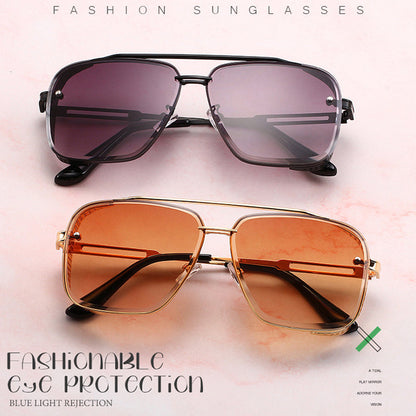 📢📢 50 % RABATT !! ⏰Steampunk-Sonnenbrille mit eckigem Rahmen