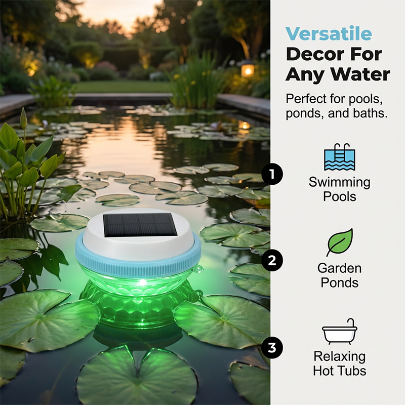 📉 Preise gesenkt! Greifen Sie zu, bevor es zu spät ist 🏃‍♂️ LED-Solar-Schwimmleuchte für den Pool