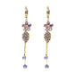 👂💎 50% RABATT! Ohrringe mit synthetischen Diamanten und floralen Quasten – Funkelexzess & romantischer Boho-Charme ✨