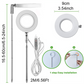 🌱💡 50% RABATT! LED-Engelsring-Pflanzenwachstumslampe – Vollspektrum, energieeffizient & mit einstellbarer Helligkeit für gesunde Pflanzen ✨